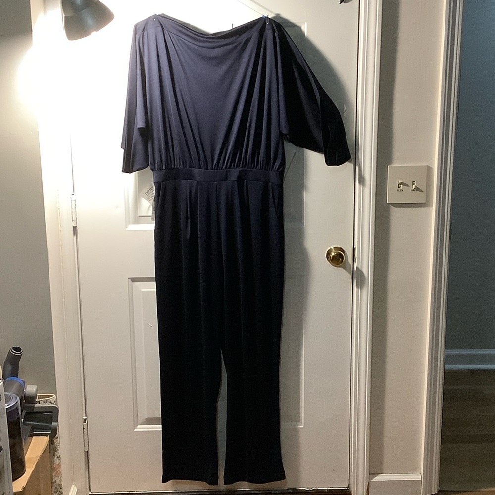 Sophisticated Navy Blue Jumpsuit